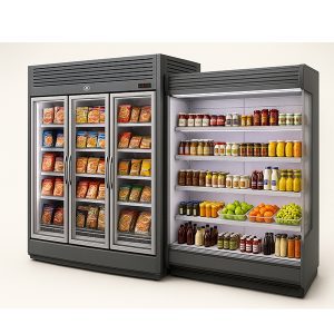 یخچال درب دار فروشگاهی