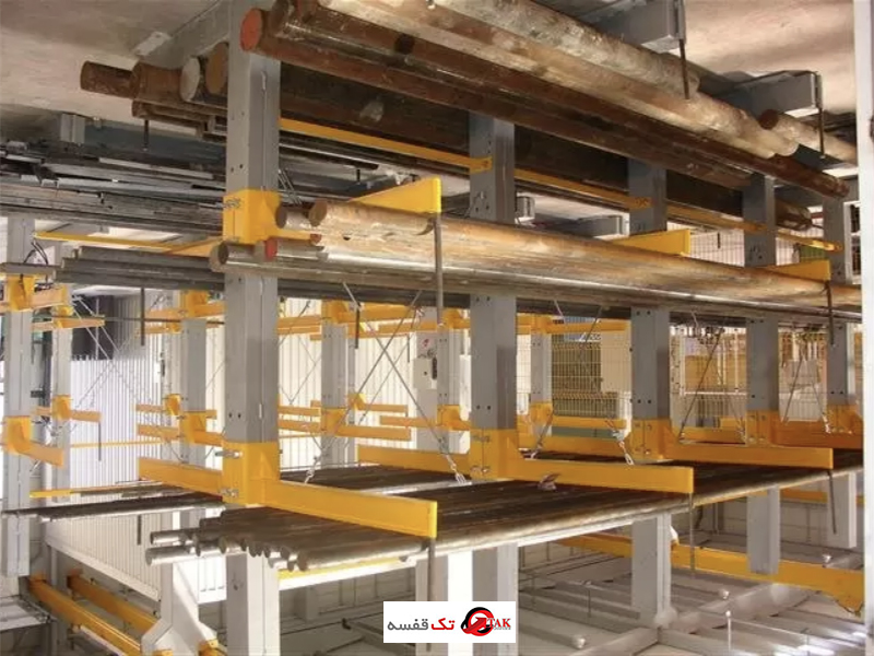 معرفی قفسه بندی کنسولی Cantilever، مزایا و معایب