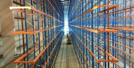 قفسه راهروی بسیار باریک (VNA) Very Narrow Aisle